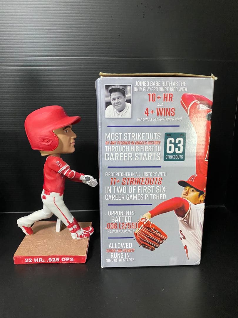 【最安値】大谷翔平 ボブルヘッド 2018年ルーキー・オブ・ザ・イヤー