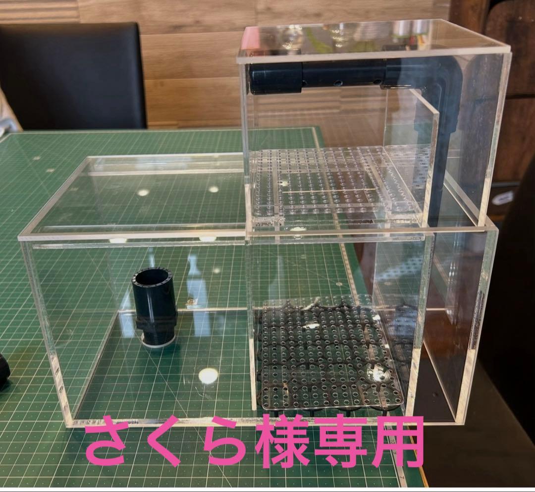 さくら 30㎝幅　ガラス水槽用上部濾過槽