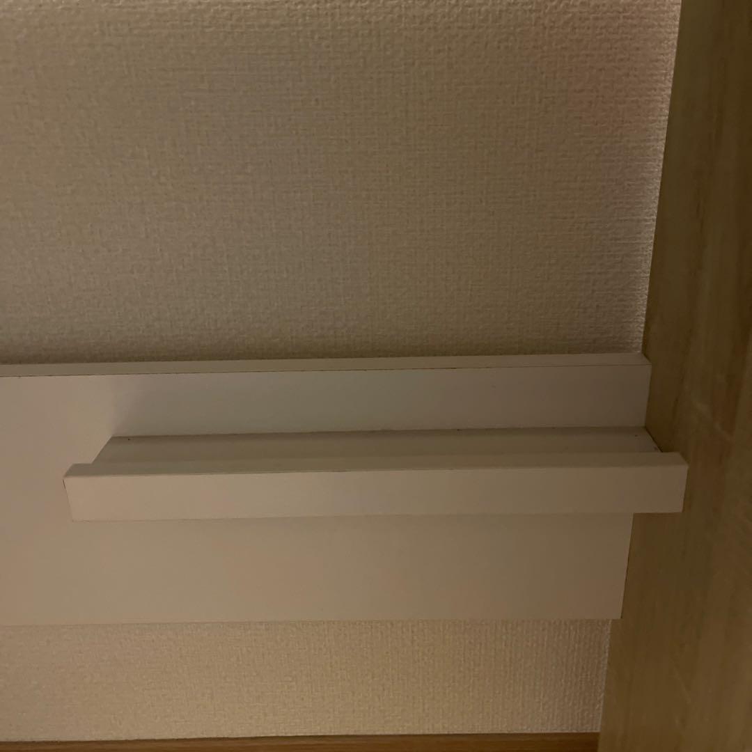 LOWYA(ロウヤ) パソコンデスクL字型　幅100cm オーク/ホワイト