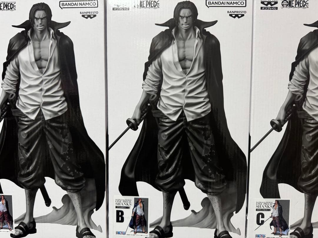 ワンピース シャンクス フィギュア A.B.C セット？！　新品未開封！