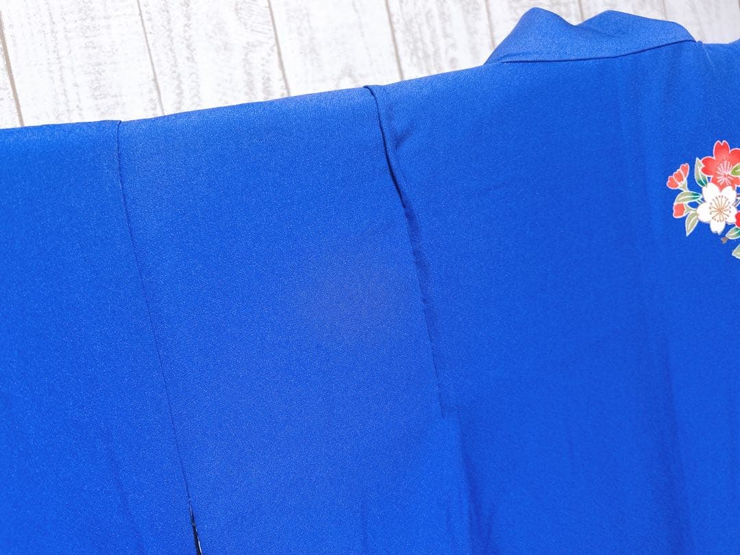 訳あり特価品♡正絹　七五三　7歳　フルセット　一式　青系　ピンク