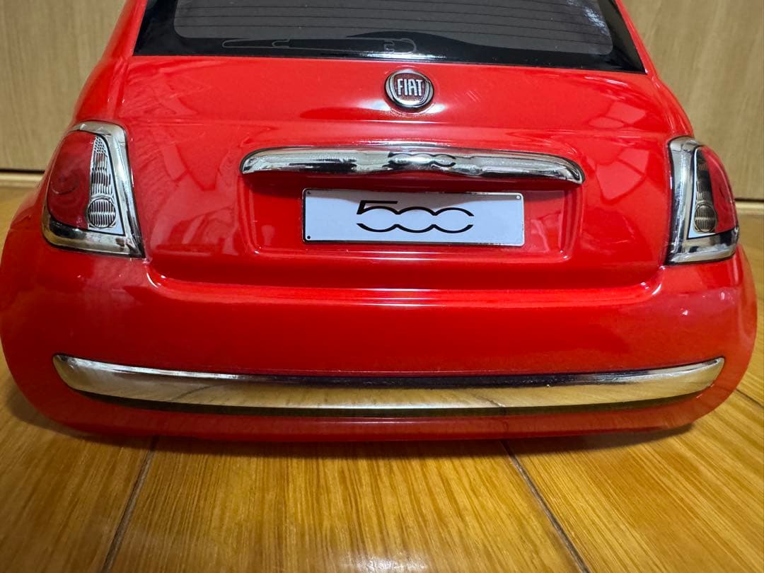 FIAT500 タミヤアフターパーツ 完成品 スペアボディ Mシャーシ用