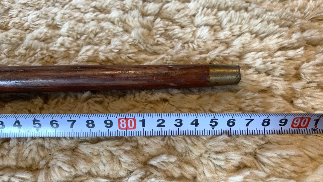 【即購入不可❌】アンティーク杖　約86.5cm ハンドル開きます。仕込み杖