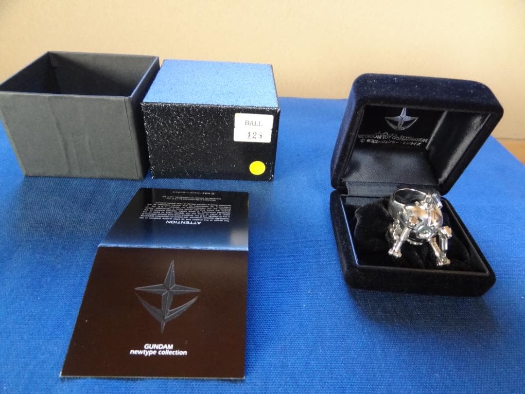 JAP工房 機動戦士ガンダム RB-79 ボール スターリングシルバー リング
