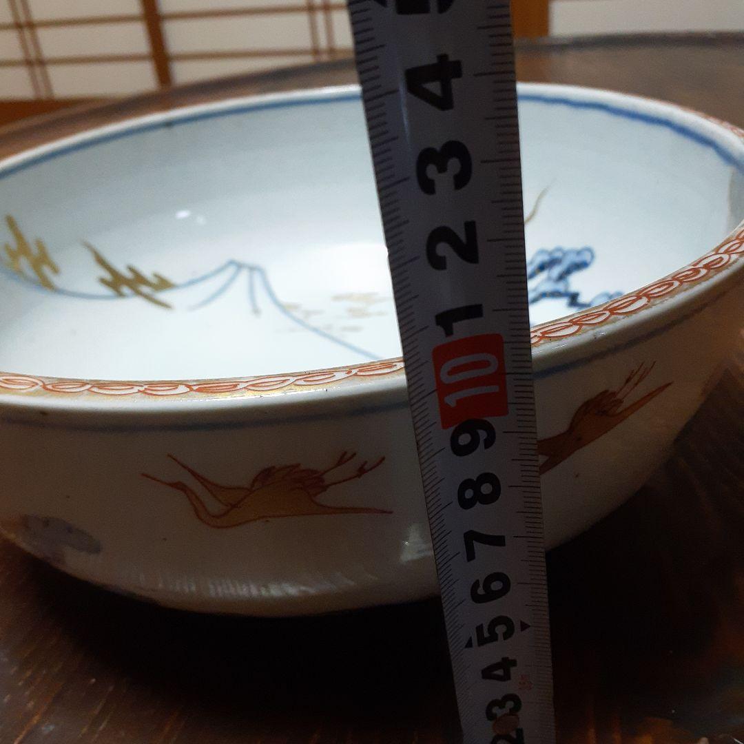 江戸時代金蘭出深皿2枚セット