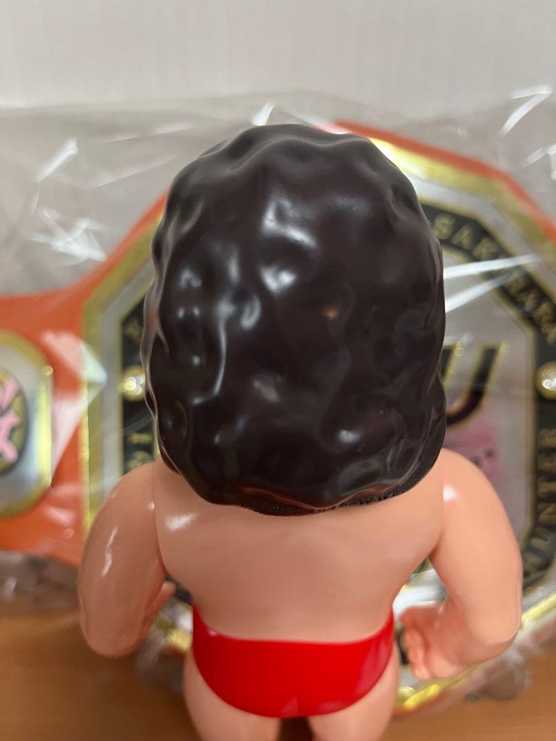 メディコムトイ　ソフビファイティングシリーズ　アンドレ・ザ・ジャイアント　ソフビ