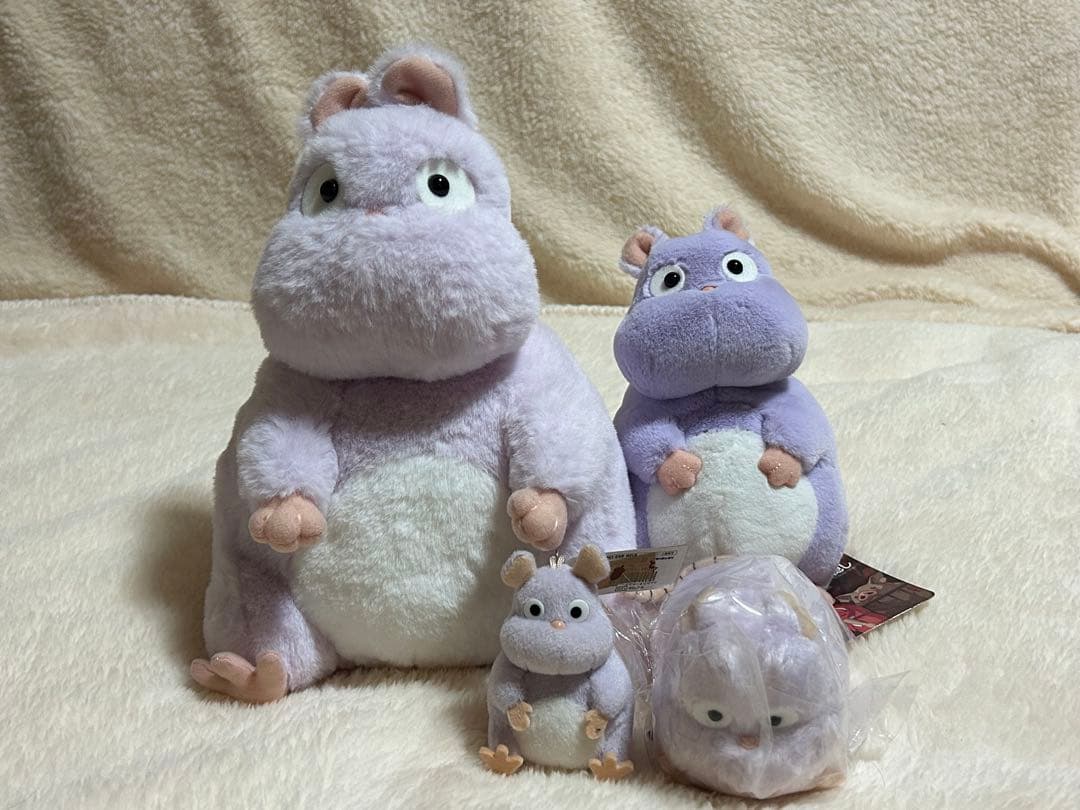 ジブリ 千と千尋の神隠し 坊ねずみ ぬいぐるみ まとめ売り