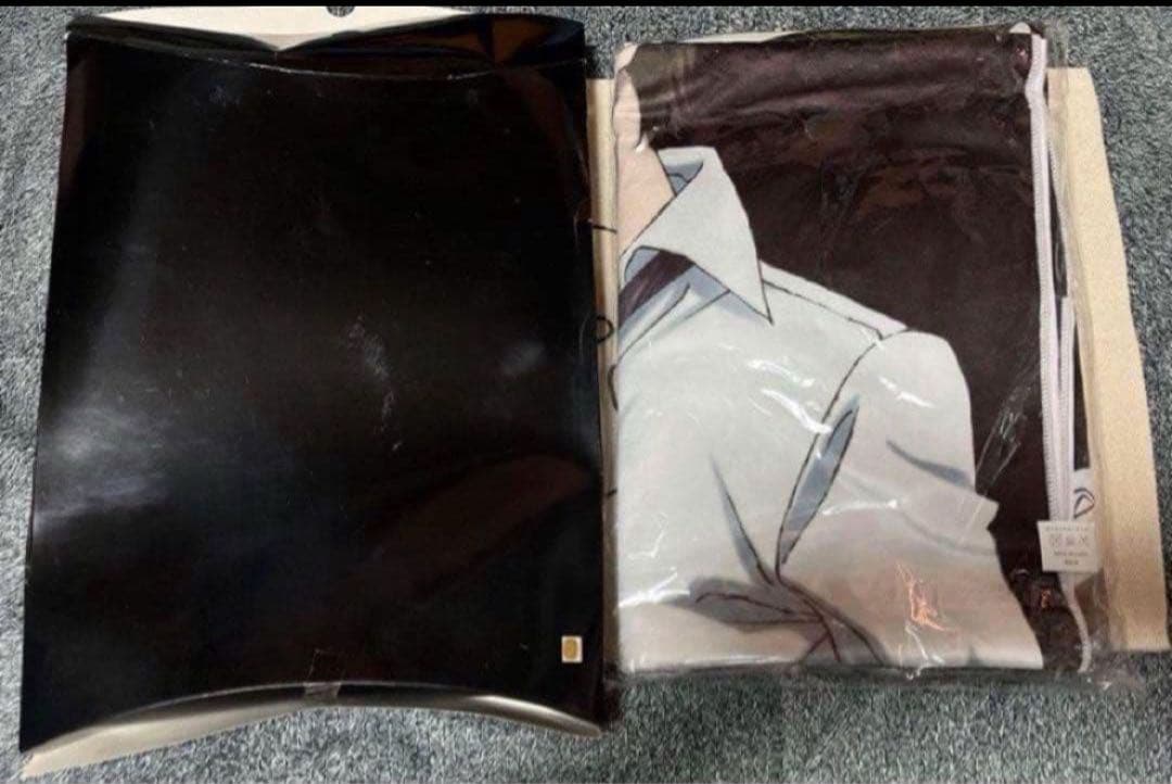 【最終価格】PSYCHO-PASSサイコパスビッグバスタオル狡噛＋非売品ポスター