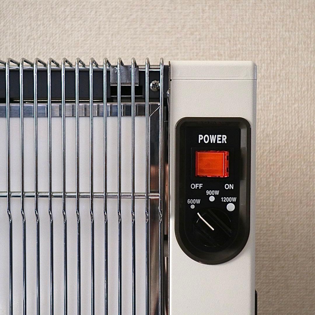 【美品】サンラメラ 1200W型 遠赤外線セラミックヒーター 暖房