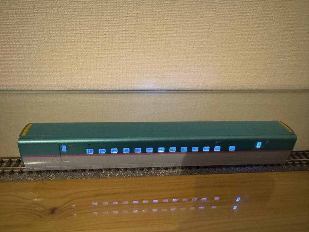[中古][室内灯付]KATO E5系 東北新幹線 はやぶさ 10両　フル編成