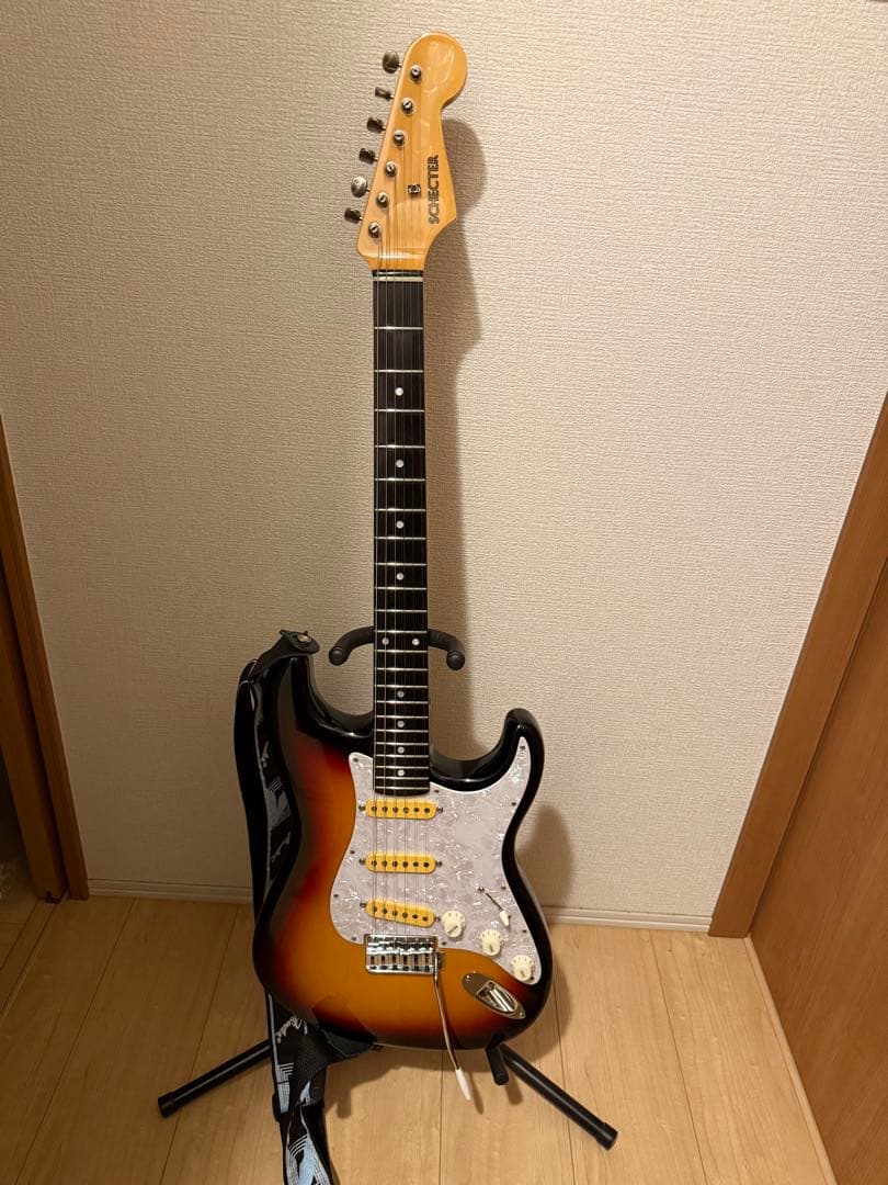 Schecter ストラト Seymour Duncan SSL-1 x 3