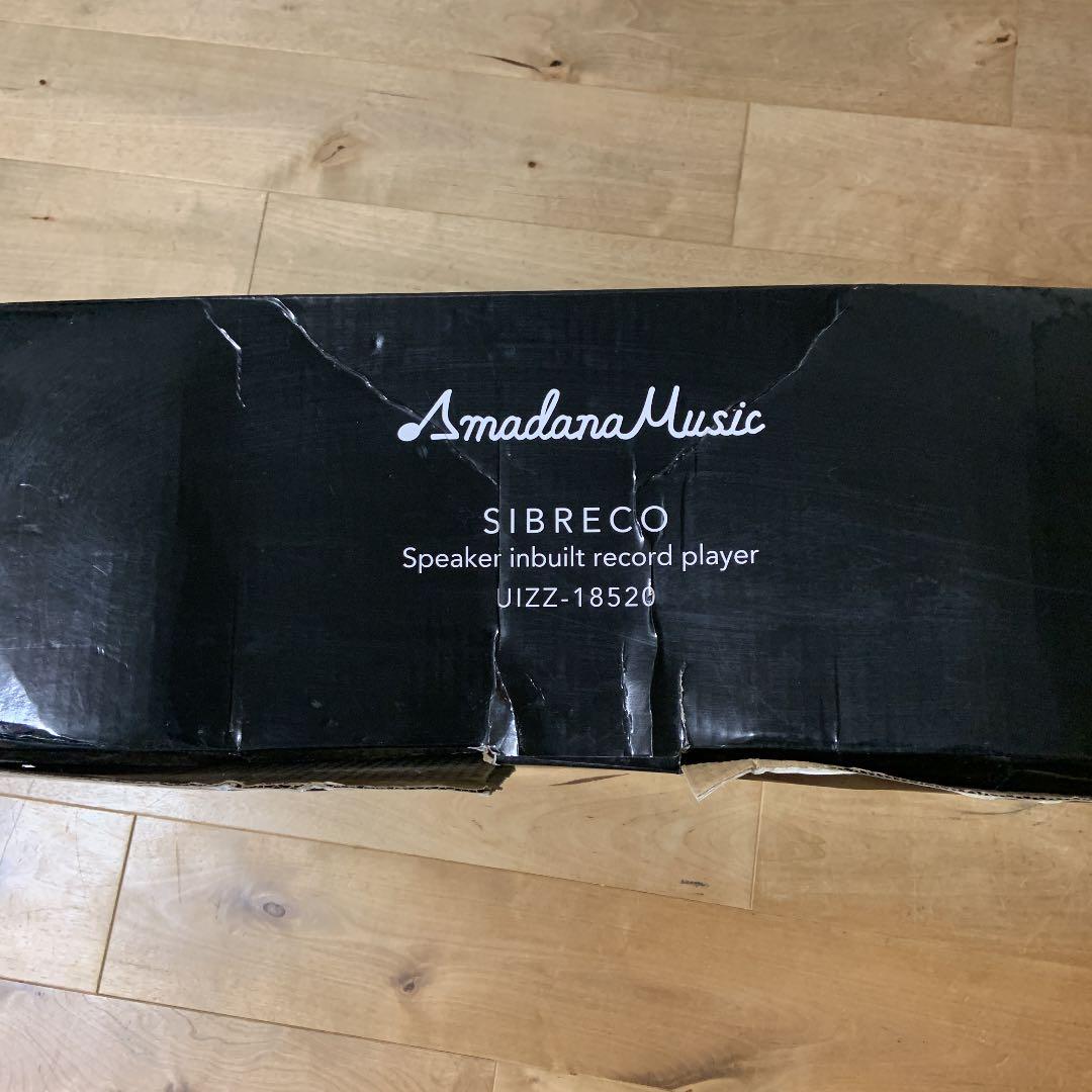 アマダナ　レコードプレーヤー　uizz18520