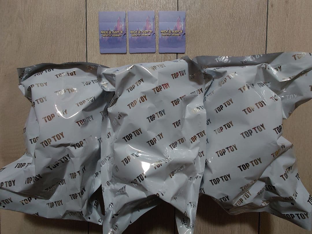 ズートピア TOPTOY 正規品 ニック ジュディ 成長の旅 未開封