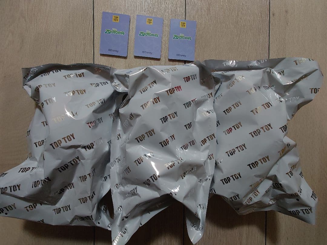 ズートピア TOPTOY 正規品 ニック ジュディ 成長の旅 未開封