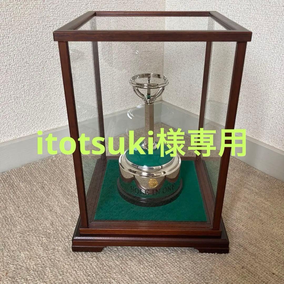 【値下】ゴルフ ホールインワン 記念ボールトロフィースタンド 宮本商行 銀座 ２