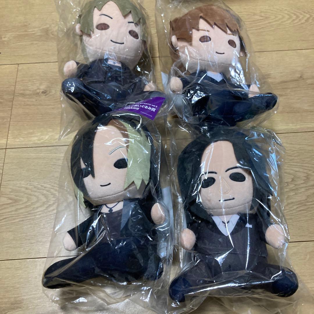 GLAY30th Anniversaryエンタメくじ　ぬいぐるみ　全4種