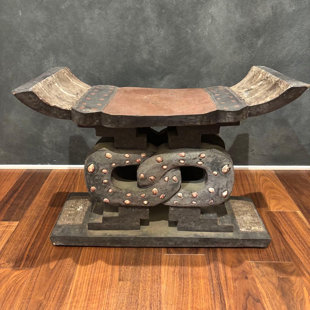 プリミティブなスツール 民族 ヴィンテージ ミッドセンチュリー