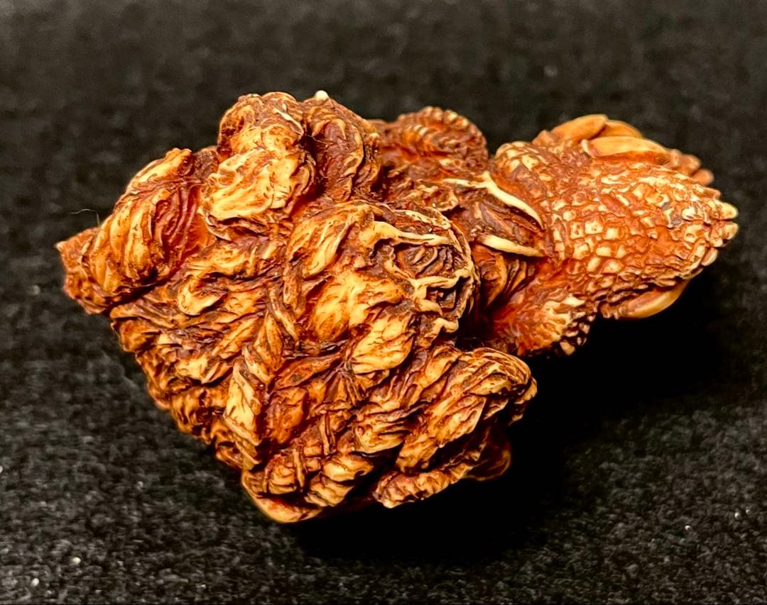 東宝怪獣根付　ビオランテ　木札　木箱付き　ゴジラ　未使用品