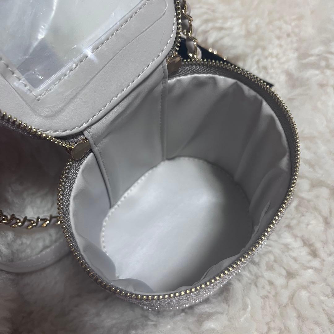 herlipto Jacquard Mini Vanity Bag チャーム付き