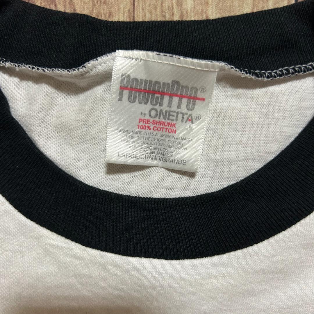 90sヴィンテージ ジムモリソン パロディバンドTシャツ ERAZOR BITS