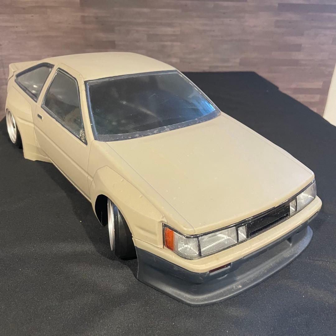 アディクション ae86 シャーシ付1/10 rc リアルグレード