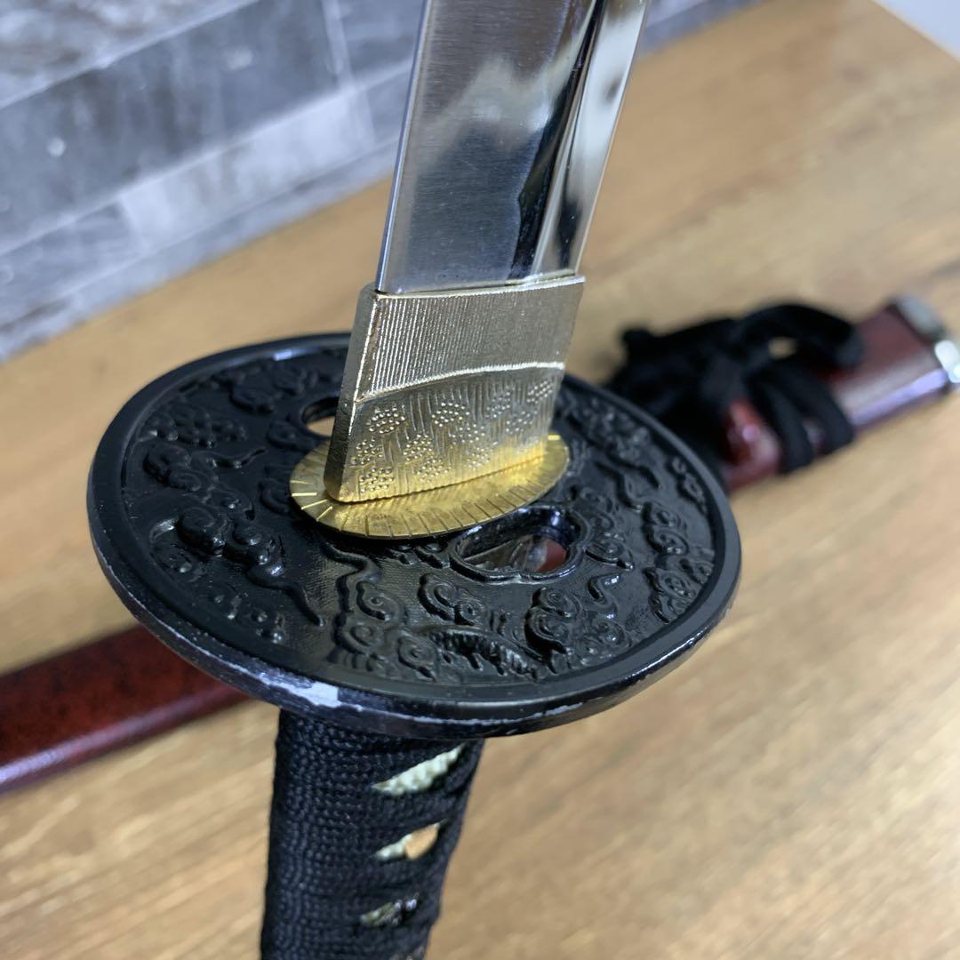 全長約105㎝　坂本龍馬愛刀　日本製　金属製　模造刀　日本刀　赤石目　大刀