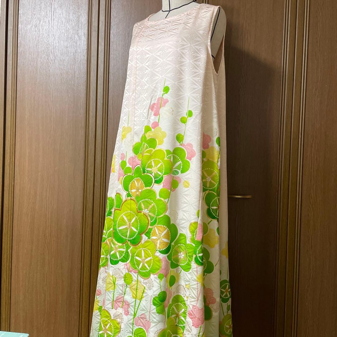 専用　正絹振袖からAラインワンピース