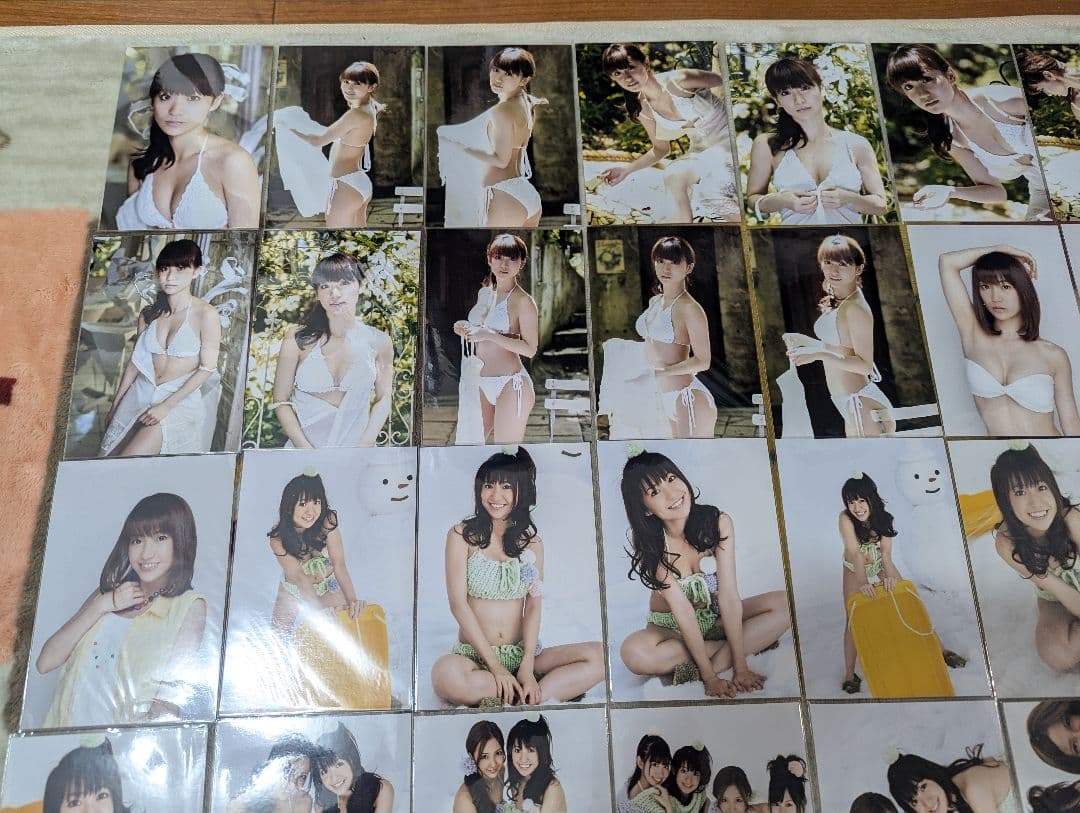 貴重 非売品 美品 オフショット 生写真 無修正 70枚 大島優子②