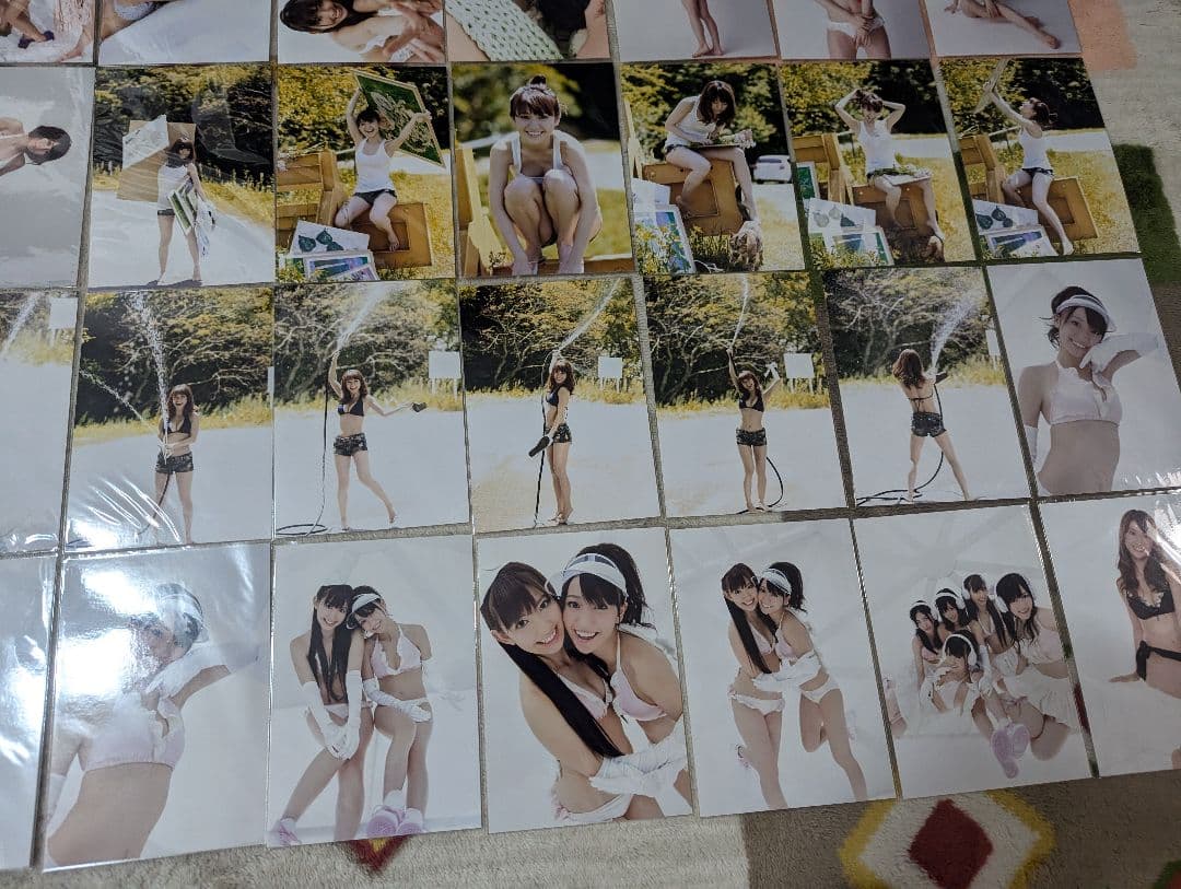 貴重 非売品 美品 オフショット 生写真 無修正 70枚 大島優子②