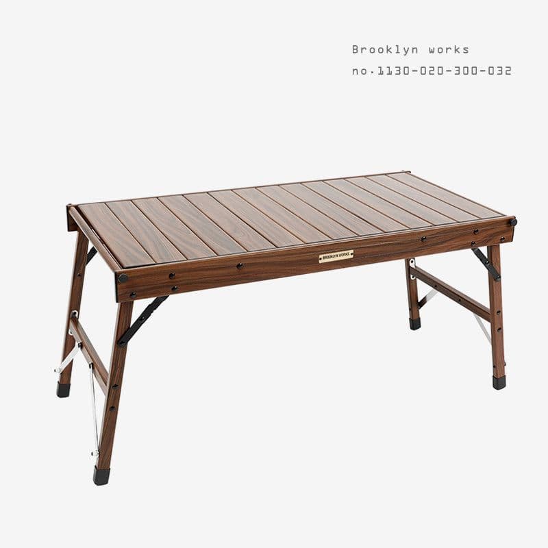 【美品】アルミバーナーテーブル (ブルックリンワークス)