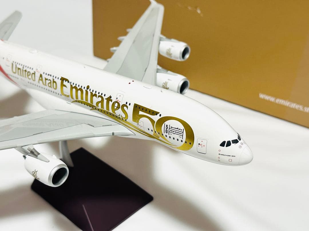 Gemini 1/200 エミレーツ航空 A380-800 UAE建国50周年