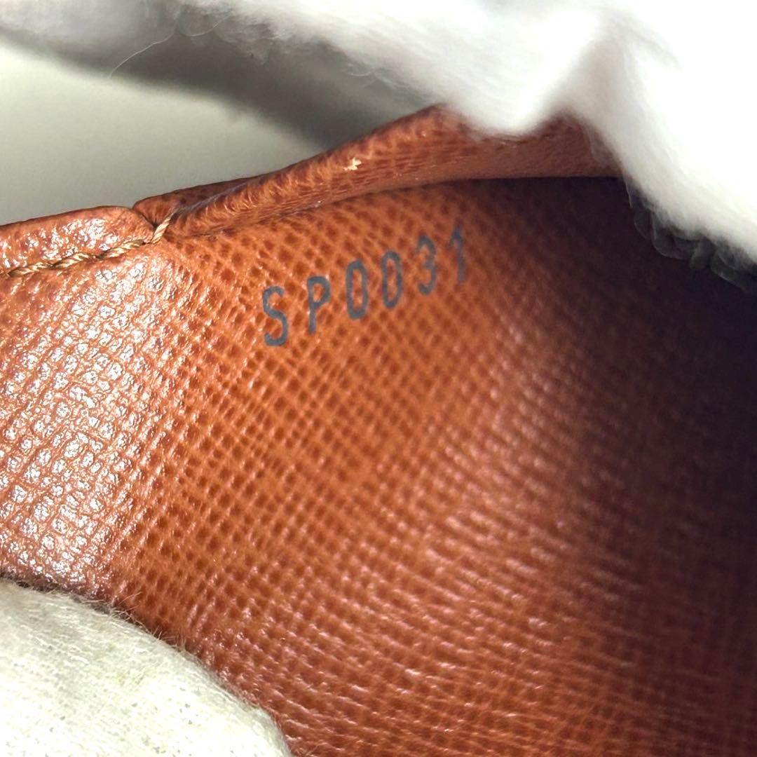 【美品】✅メンテ済み　ルイヴィトン　モノグラム　 ポルトパピエ　二つ折り財布