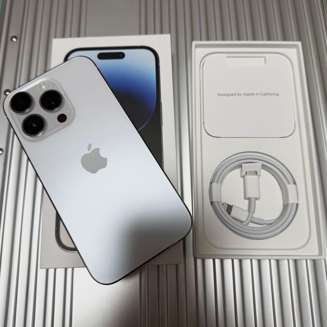 iPhone 14 Pro 256GB シルバー（バッテリー100％）