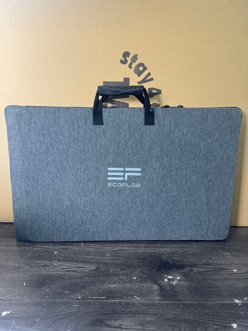 エコフロー EcoFlow 220W 両面受光型 ソーラーパネル3m延長ケーブル