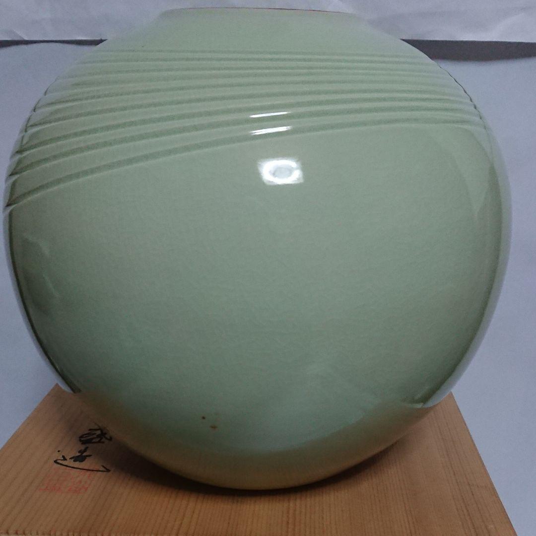 九谷焼・花瓶・未使用品