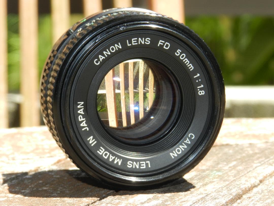 美品　完動品　CANON AV-1 NEW FD 50 1.8