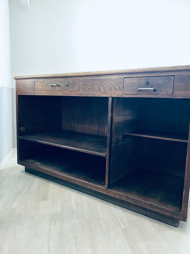 フランスアンティーク 家具 ショップカウンター アトリエ 作業台