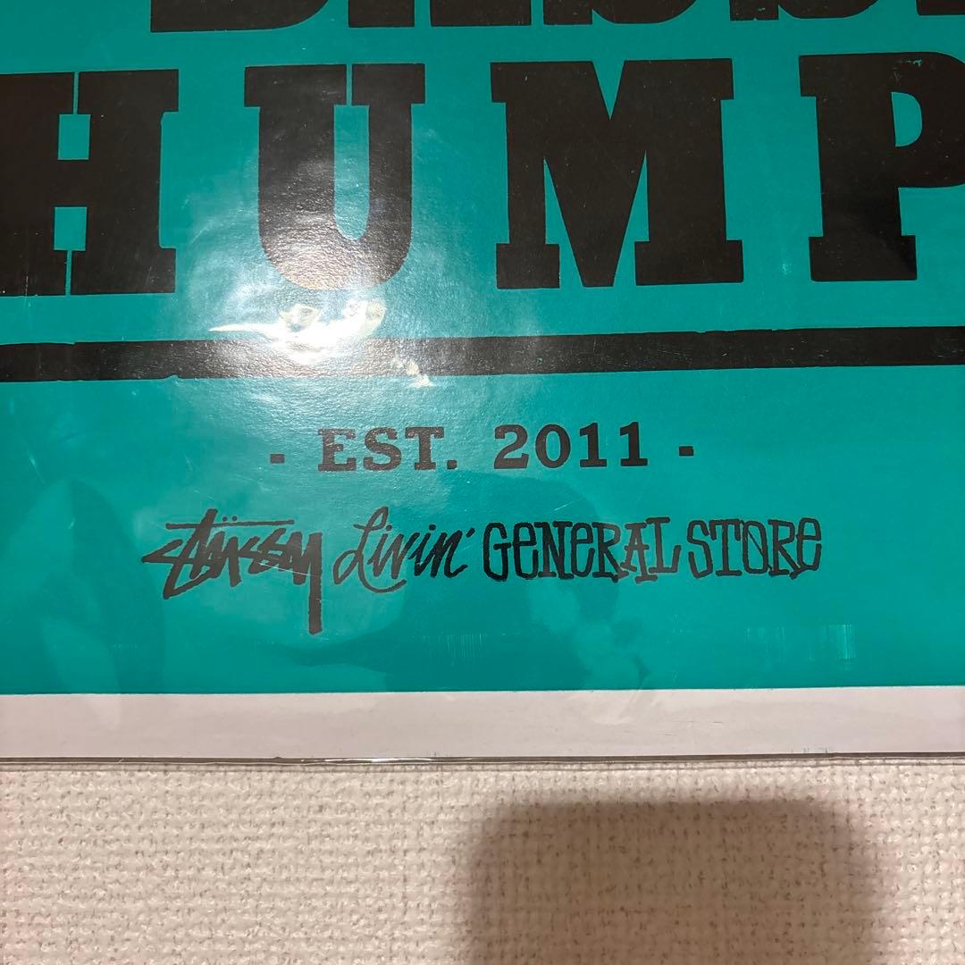 STUSSY LivinGS Letterpress レタープレスポスター