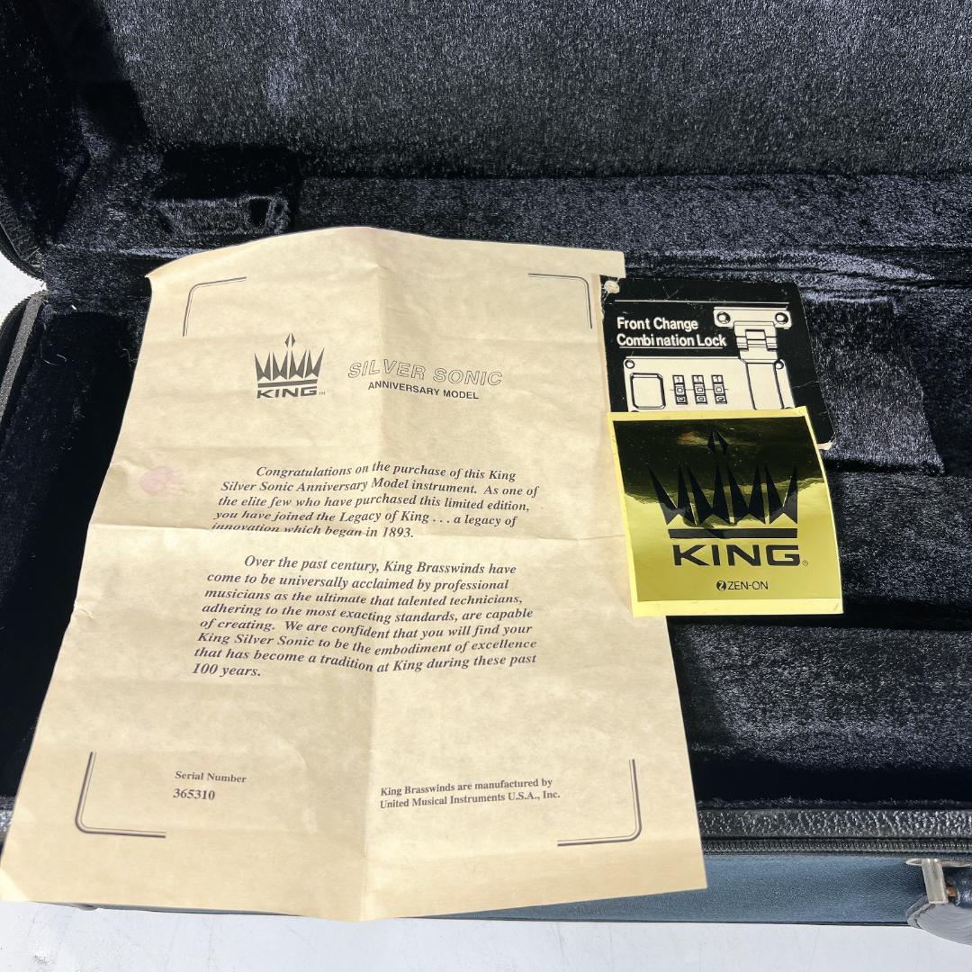 キング KING USA トロンボーンケース 1993年 100周年記念モデル