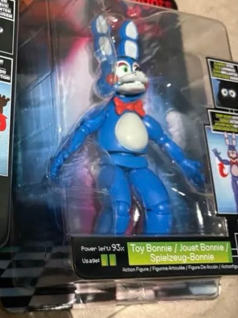 未使用　未開封　ファイブナイツアットフレディーズ 2 アクションフィギュア 2体