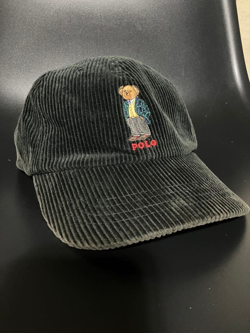 POLO SPORTのコーデュロイキャップ