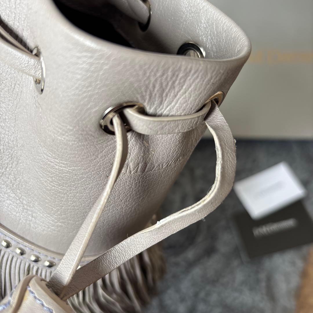 J&M DAVIDSON カーニバル フリンジ チェーン ハンドバッグ