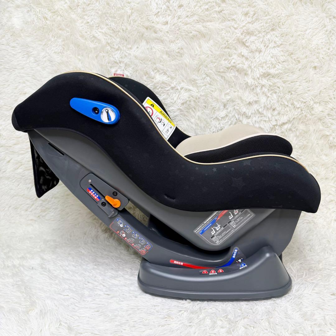 極美品 pigeon キュピオ チャイルドシート 星柄 西松屋限定モデル