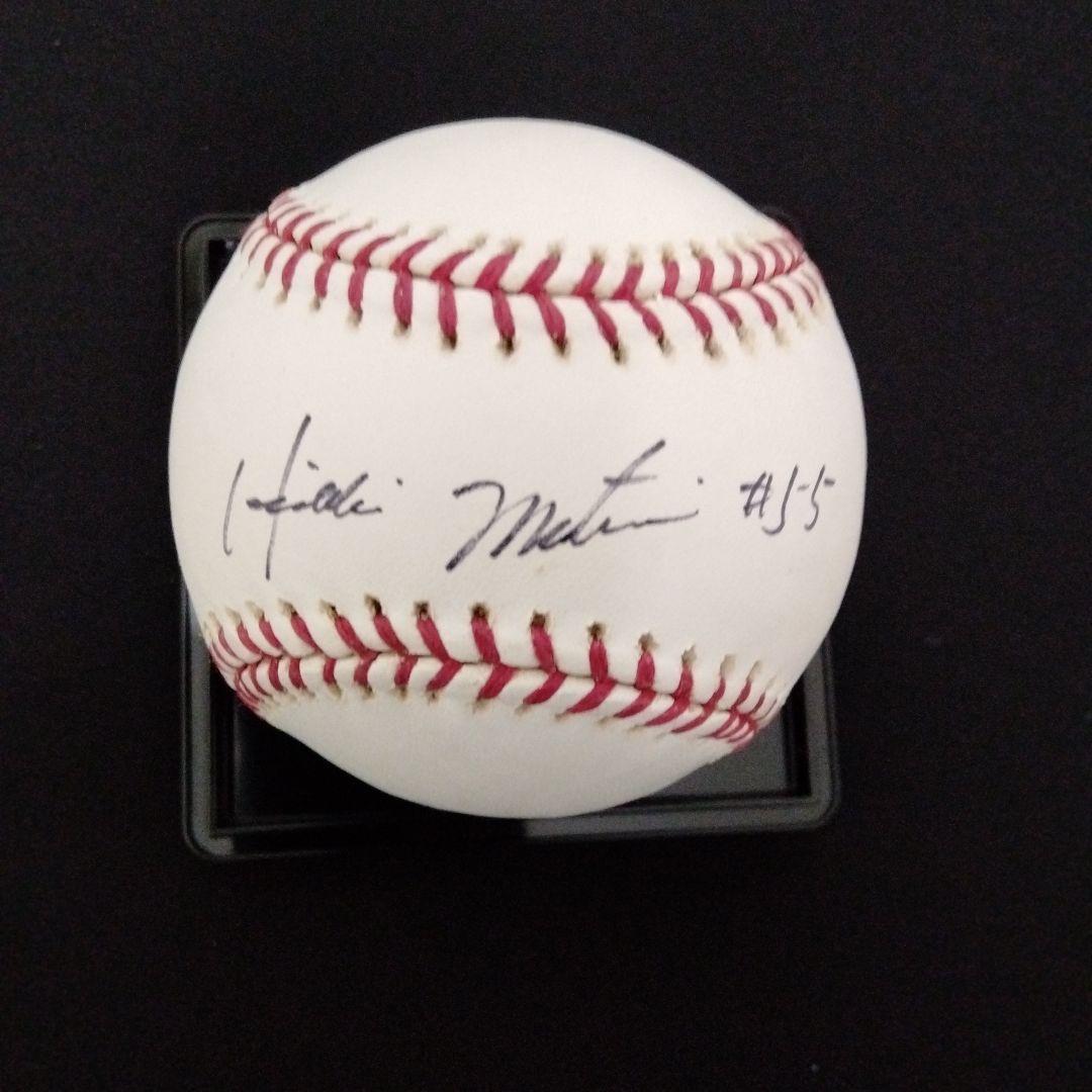 atsu 松井秀喜 メジャー時代の直筆サインボール