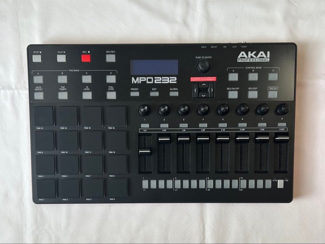 akai 廃盤品 mpd232 ほぼ未使用