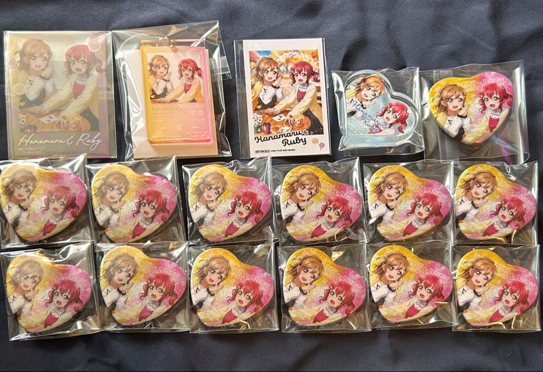 ラブライブ ペアイラスト ルビィ 花丸 グッズ