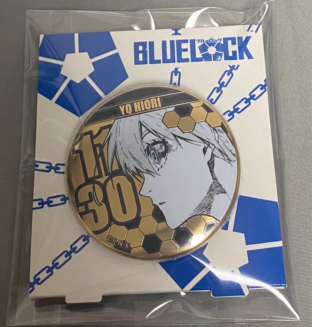 ブルーロック バスーデイ メタル缶バッジ　氷織羊