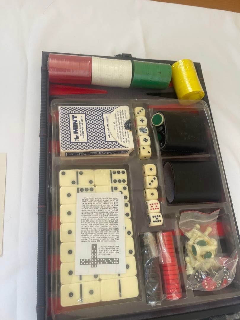 ボードゲーム（テーブルゲーム）色々　トランプ　ドミノ　ファイブダイズ　など