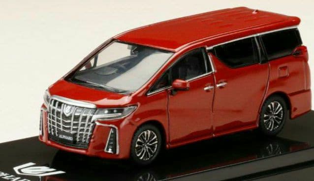 アルファード ミニカー ホビージャパン レッド