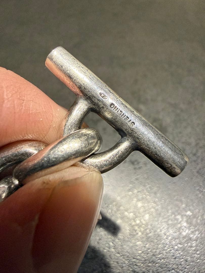 アンカー　チェーン　ブレスレット　超重厚　定価15万